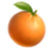Orange emoji
