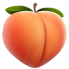 Peach emoji
