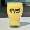 piña colada smooj in a custom Smooj glass