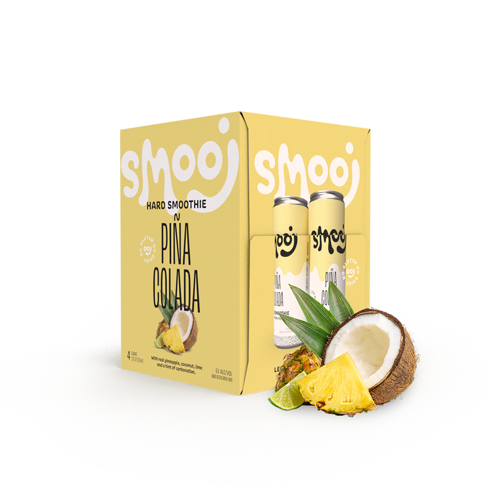 Piña Colada Smooj Hard Smoothies - Main Image